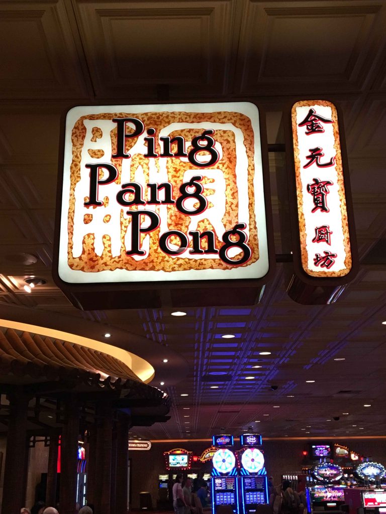 Ping Pang Pong Sign